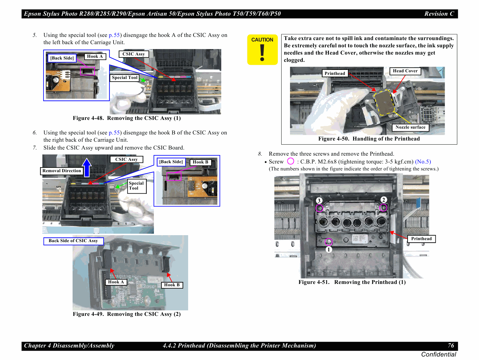 EPSON StylusPhoto T50 T59 T60 P50 Service Manual-4